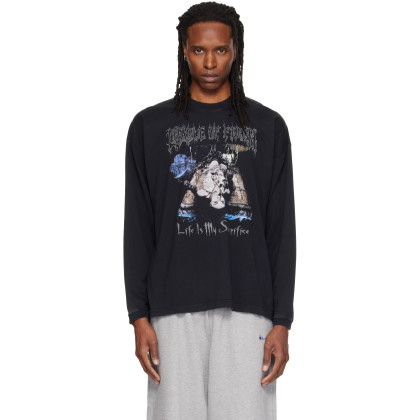 Black Cradle of Filth Edition Sacrifice Longsleeve T-shirt