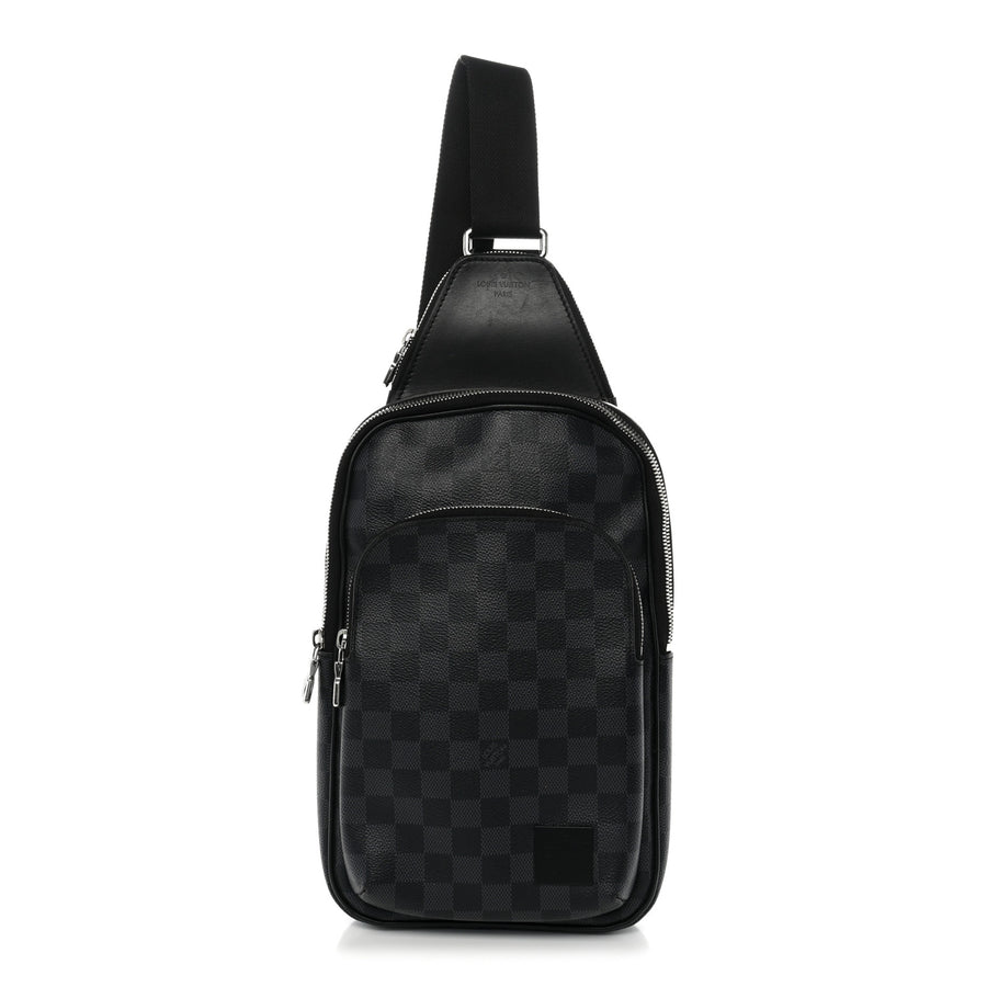【中古】Damier Graphite Avenue Sling Bag NM