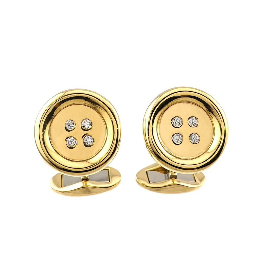 【中古】Cufflinks 18K Yellow Gold Bracelet