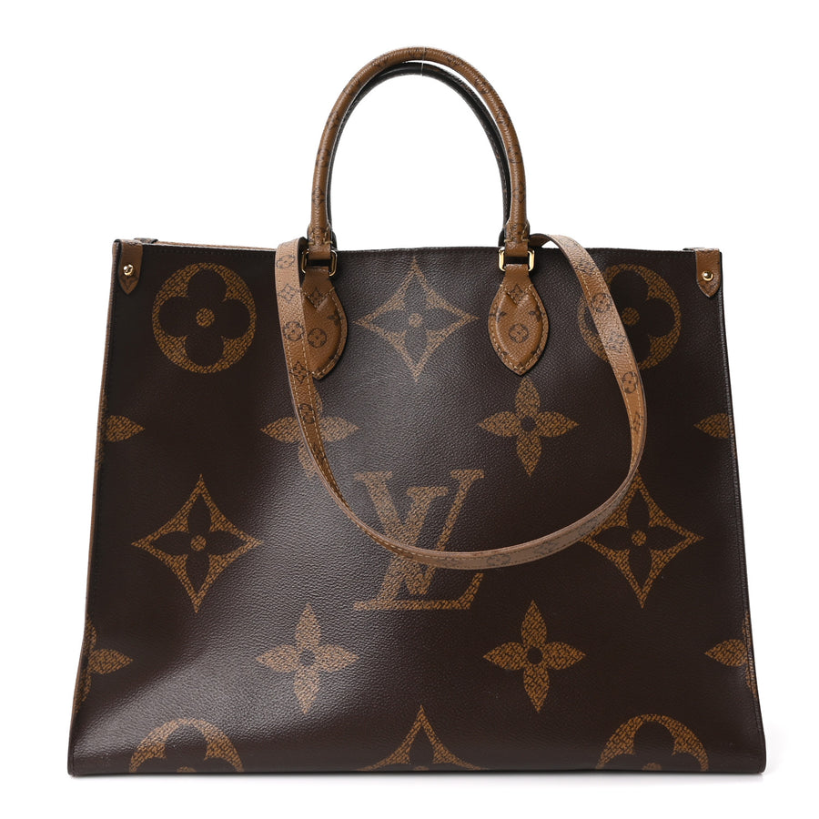 【中古】Reverse Monogram Giant Onthego GM