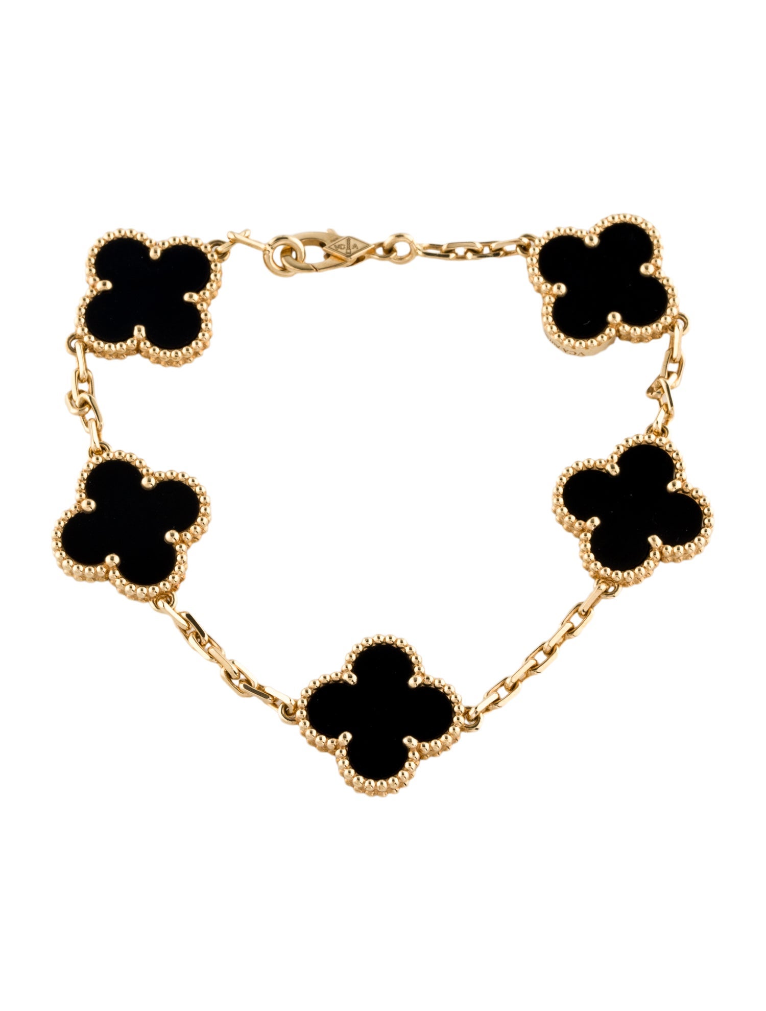 【中古】Vintage Alhambra Bracelet, 5 Motifs（Very Good）