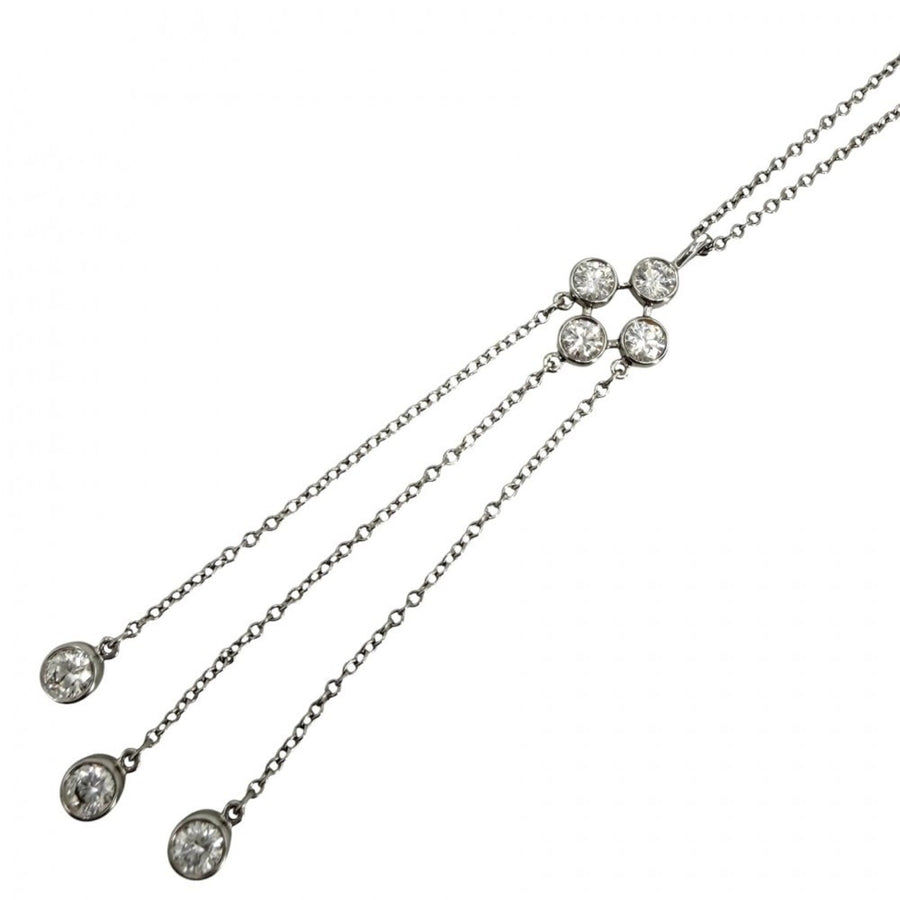 【中古】Pendant Necklace Platinum With Diamond