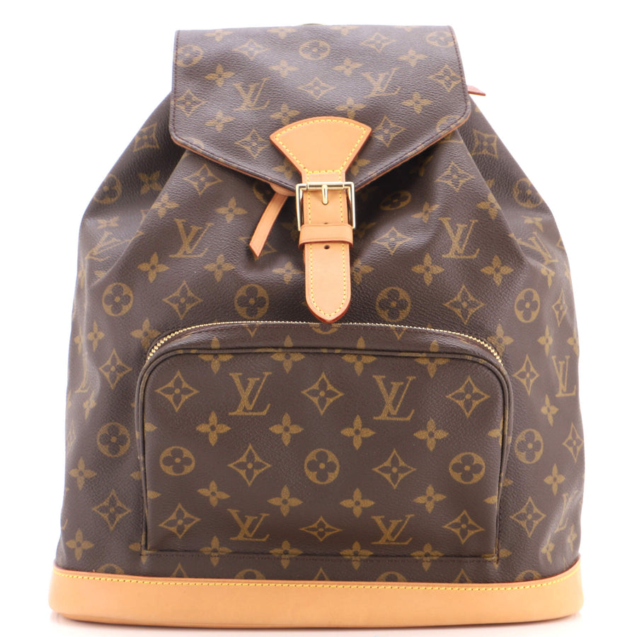 【中古】Vintage Montsouris Backpack Monogram Canvas GM