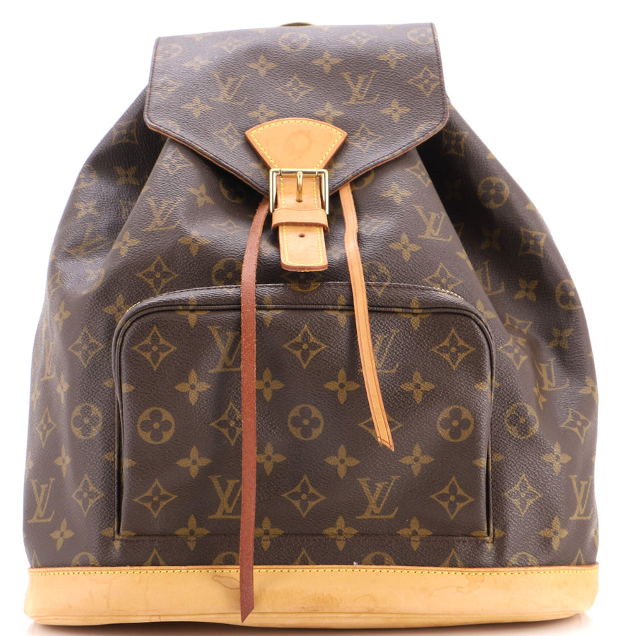【中古】Vintage Montsouris Backpack Monogram Canvas GM