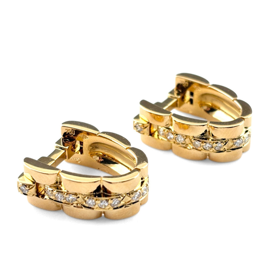 【中古】Panthere Bracelet 18K Yellow Gold 18.2mm