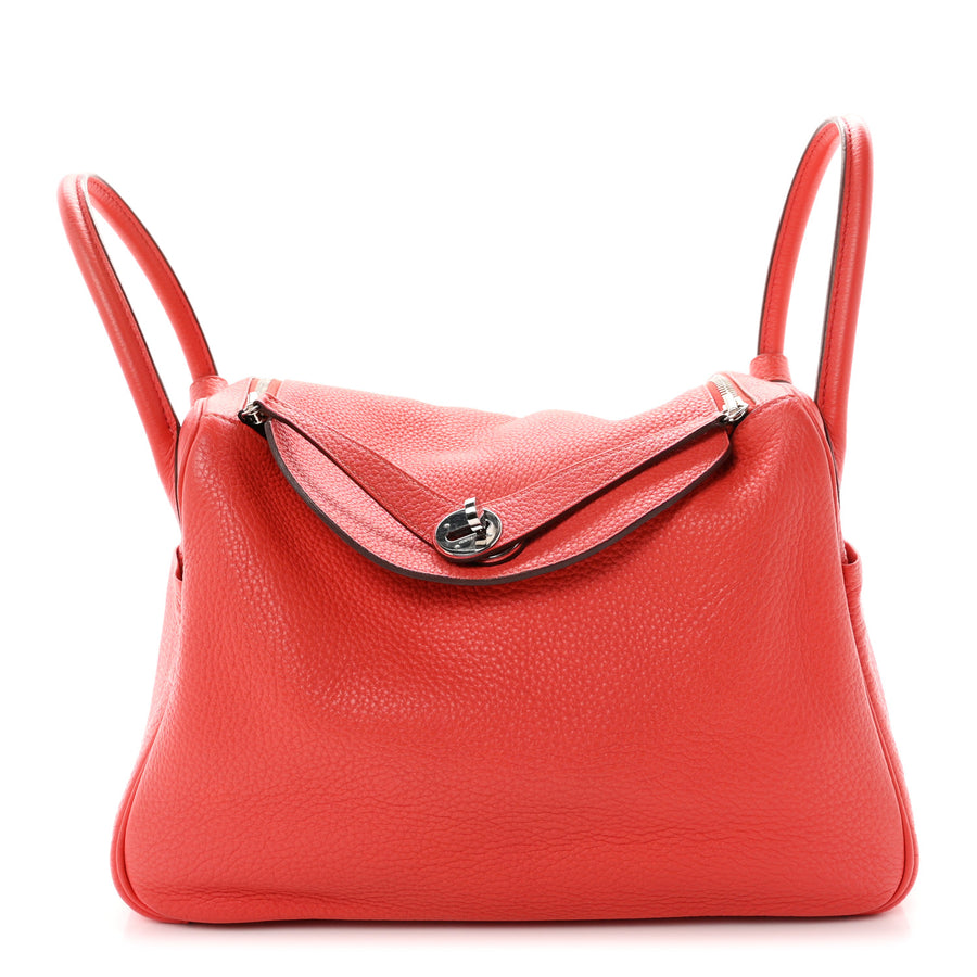 【中古】Taurillon Clemence Lindy 30 Rose Jaipur
